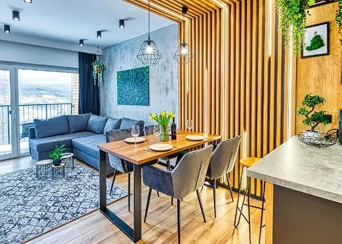 Apartmán Plantlux Z Widokiem Na Gory I Sauna W Budynku Świeradów-Zdrój